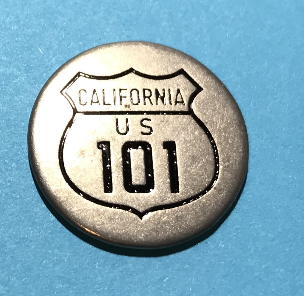 US101 California/Oregon Token US101 California/Oregon Token