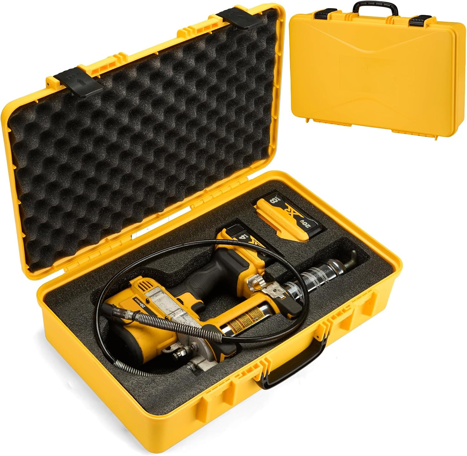 Hard Shell Case for Dewalt DCGG571M1/ DCGG571B 20V Max Grease Gun Kit | High-Den