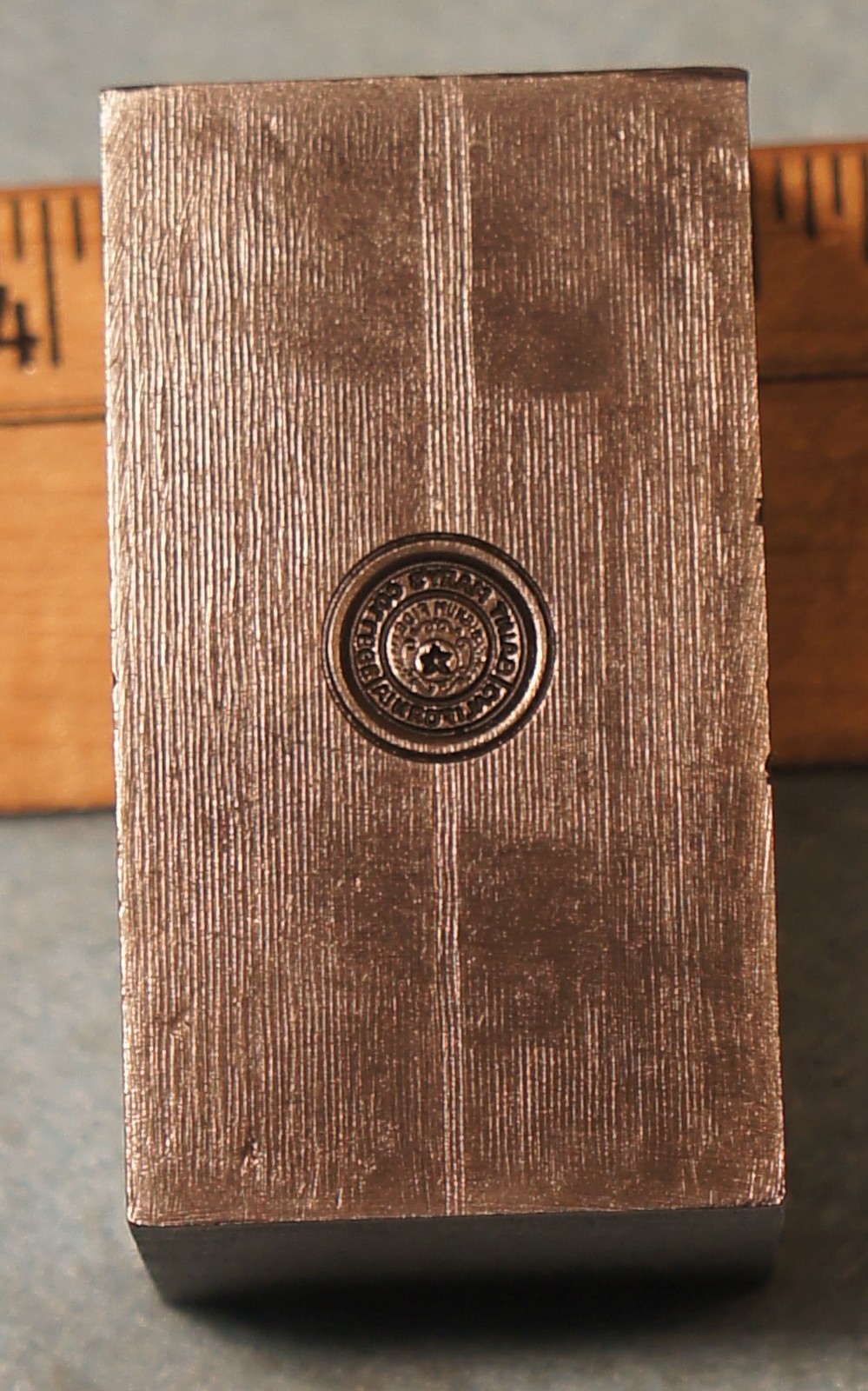 1929 Moraga CA SAINT MARY’S COLLEGE Seal STEEL STAMPING DIE Robbins RC695 1929 Moraga CA SAINT MARY’S COLLEGE Seal STEEL STAMPING DIE Robbins RC695