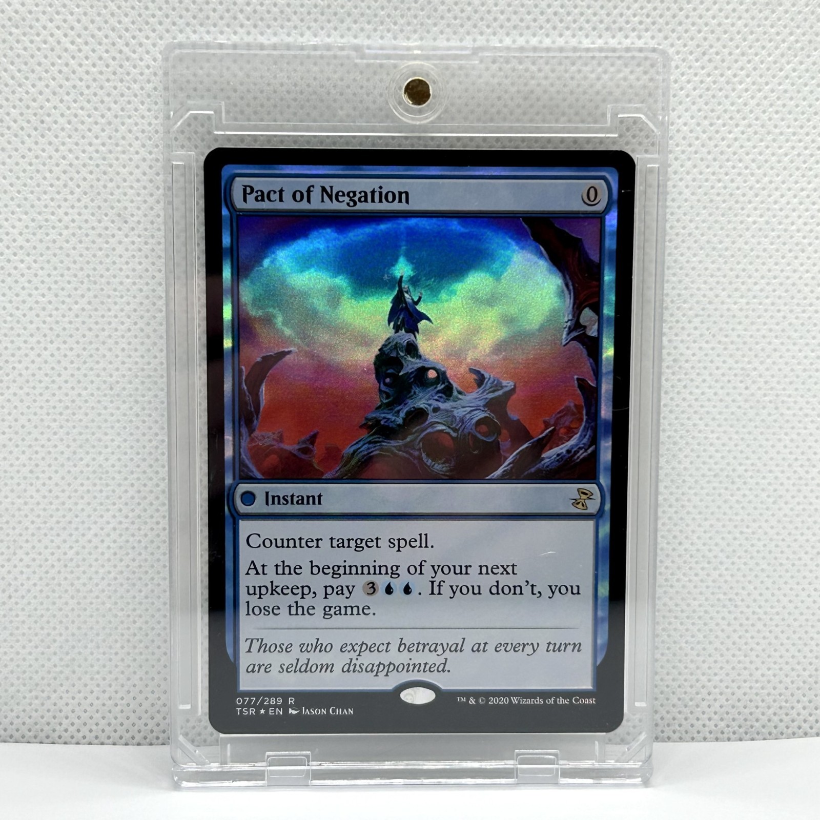 Pact of Negation Time Spiral Remastered Rare Foil 077 IN MAG CASE Pact of Negation Time Spiral Remastered Rare Foil 077 IN MAG CASE