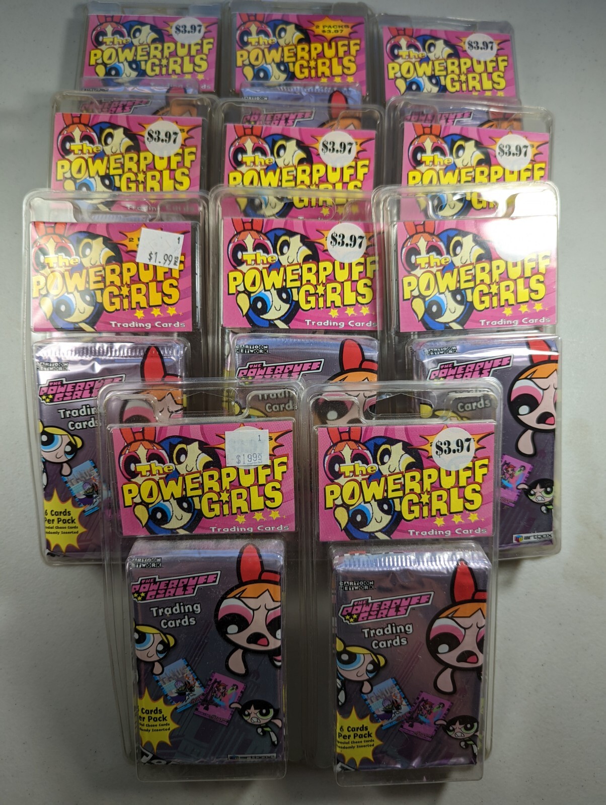 2000 ArtBox Powerpuff Girls Series 1 Trading Cards Sealed 2-Pack Cartoon Network 2000 ArtBox Powerpuff Girls Series 1 Trading Cards Sealed 2-Pack Cartoon Network