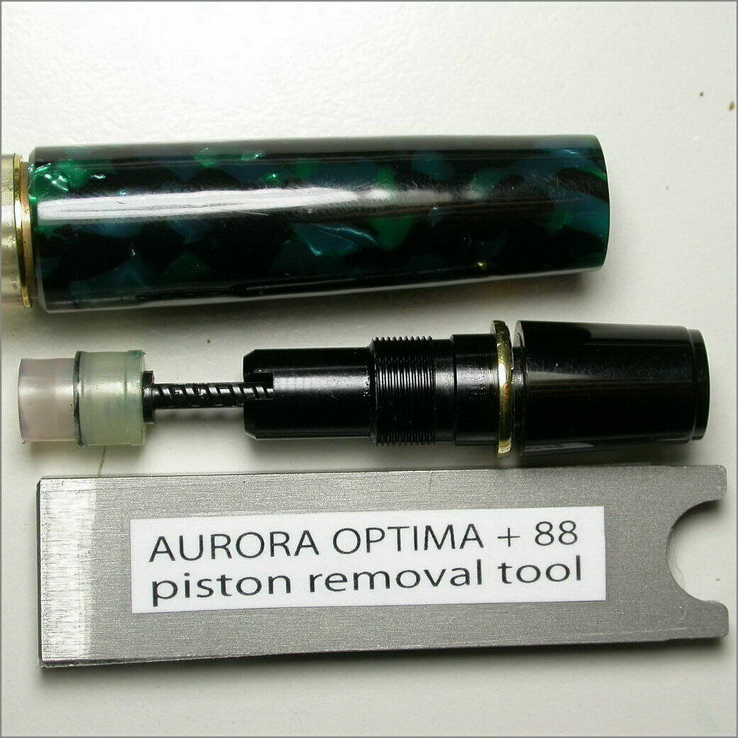 AURORA MODERN OPTIMA + 88 PISTON REMOVAL TOOL FOUNTAIN PEN RESTORE REPAIR WRENCH AURORA MODERN OPTIMA + 88 PISTON REMOVAL TOOL FOUNTAIN PEN RESTORE REPAIR WRENCH