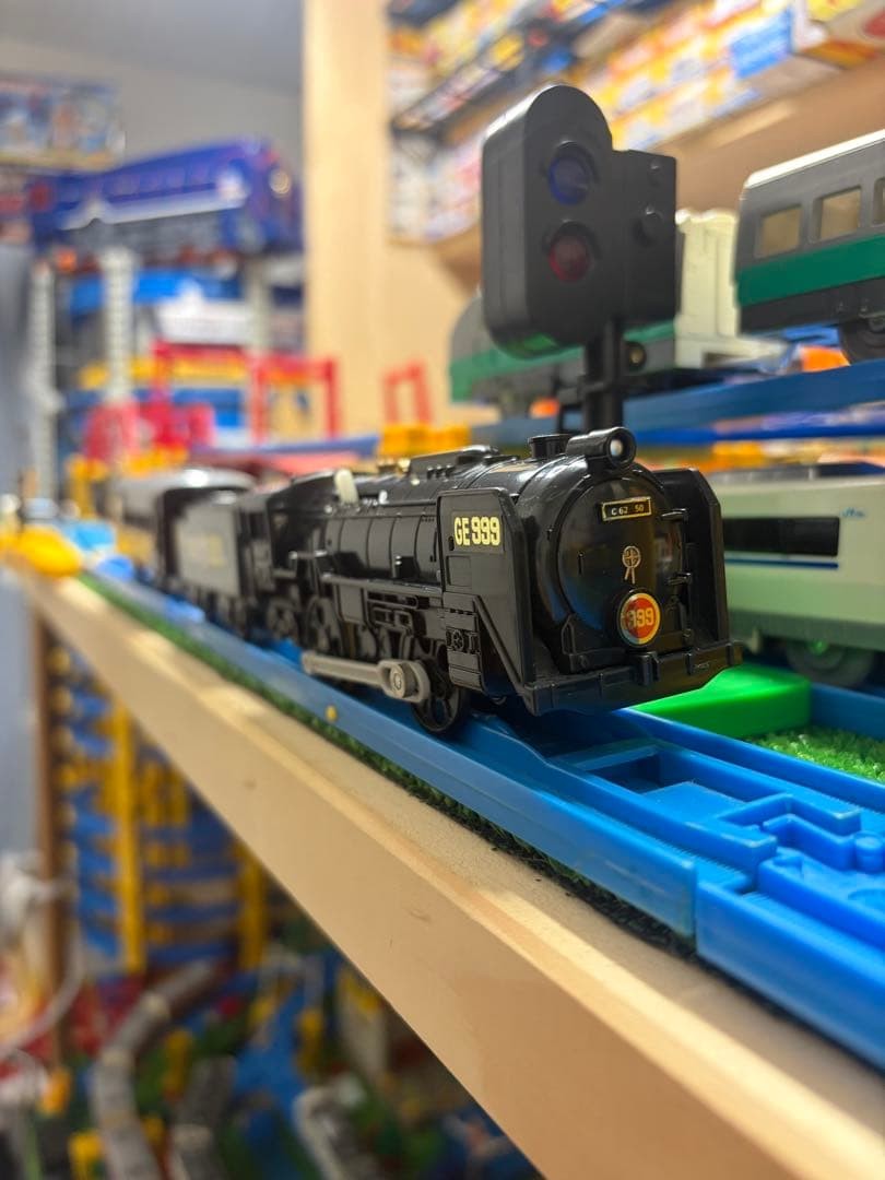 Plarail Galaxy Express 999 C62 50 Steam Locomotive Train Plarail Galaxy Express 999 C62 50 Steam Locomotive Train