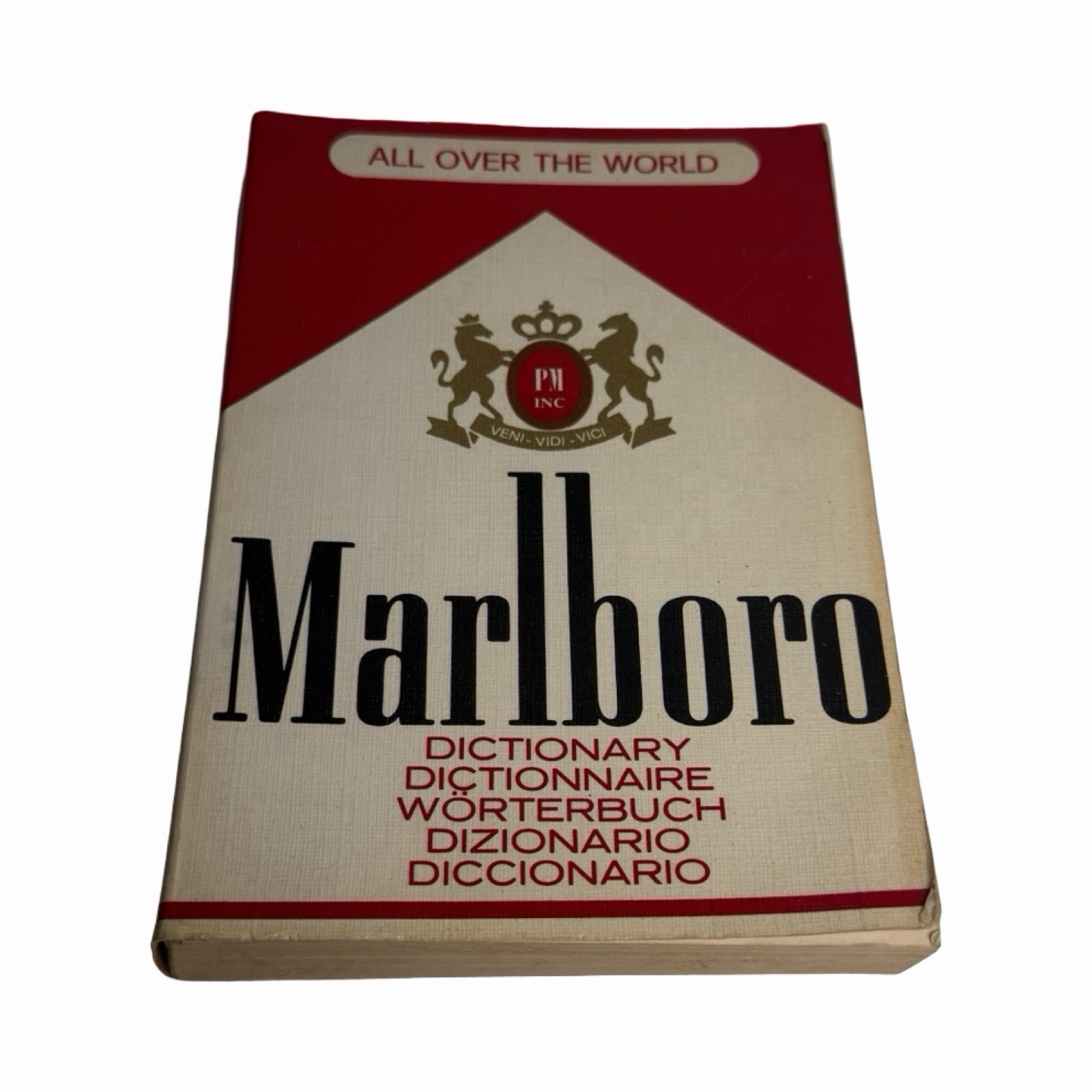VG+ Vintage/90s Rare Marlboro Advertising Memorabilia: Dictionary VG+ Vintage/90s Rare Marlboro Advertising Memorabilia: Dictionary