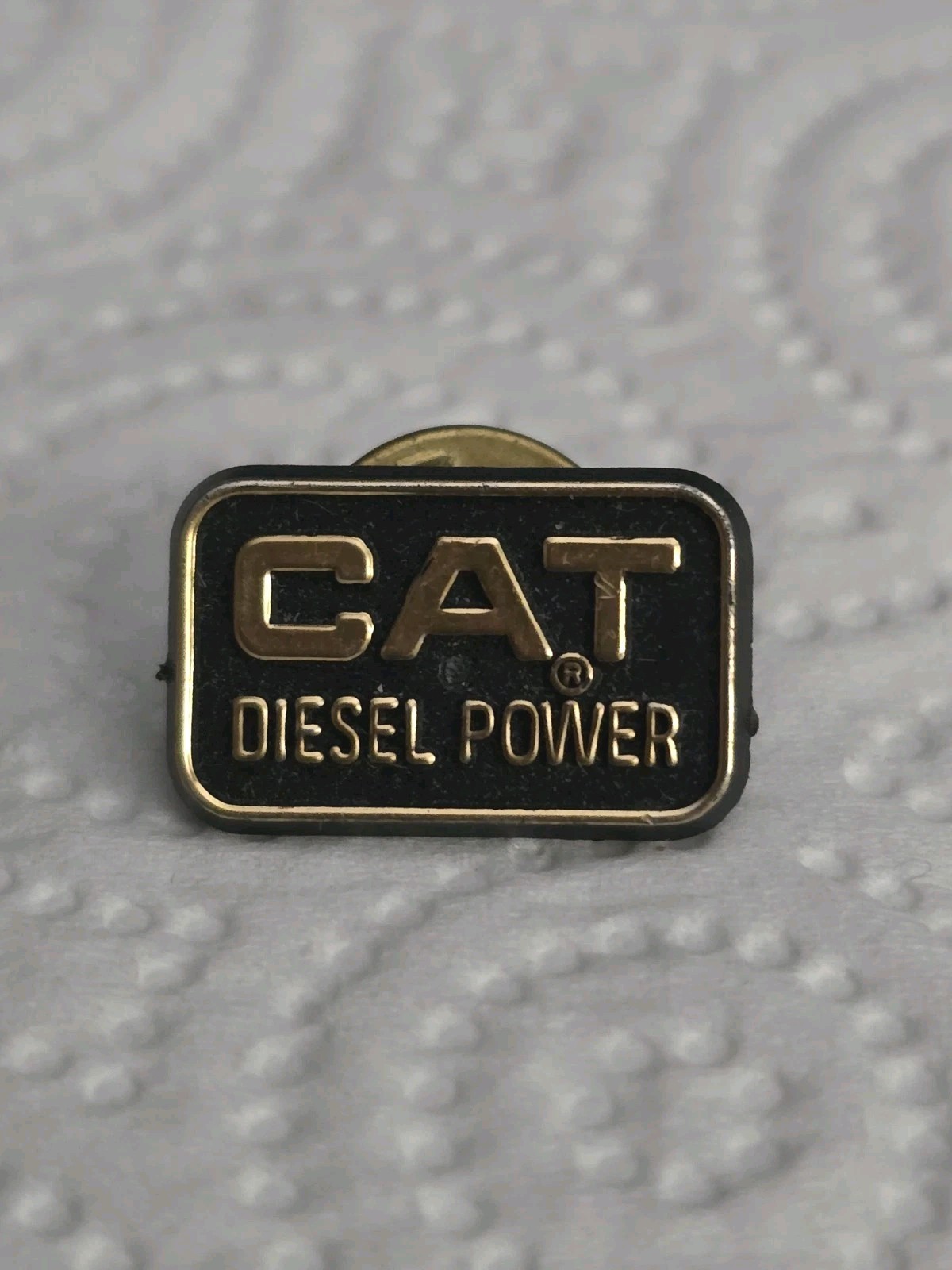 Vintage CAT DIESEL POWER CATERPILLAR Lapel Pin