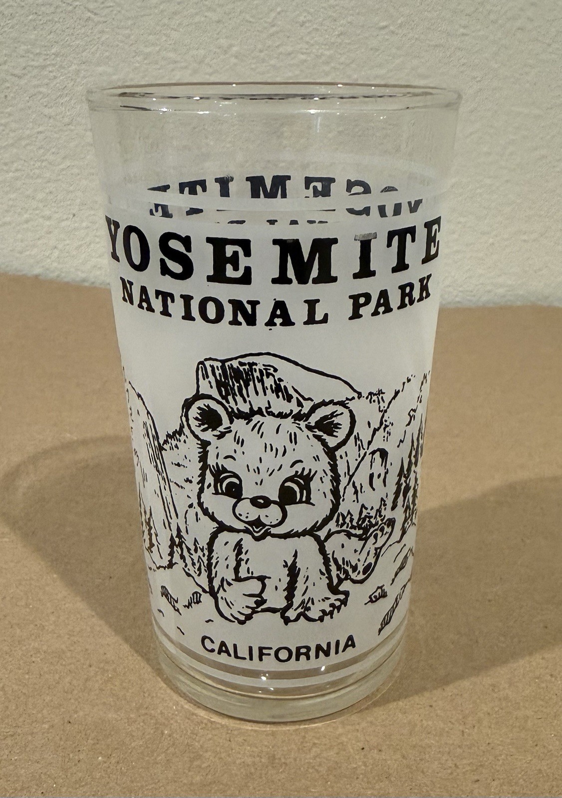 Rare Vintage Yosemite National Park Federal Glass- VG+ 