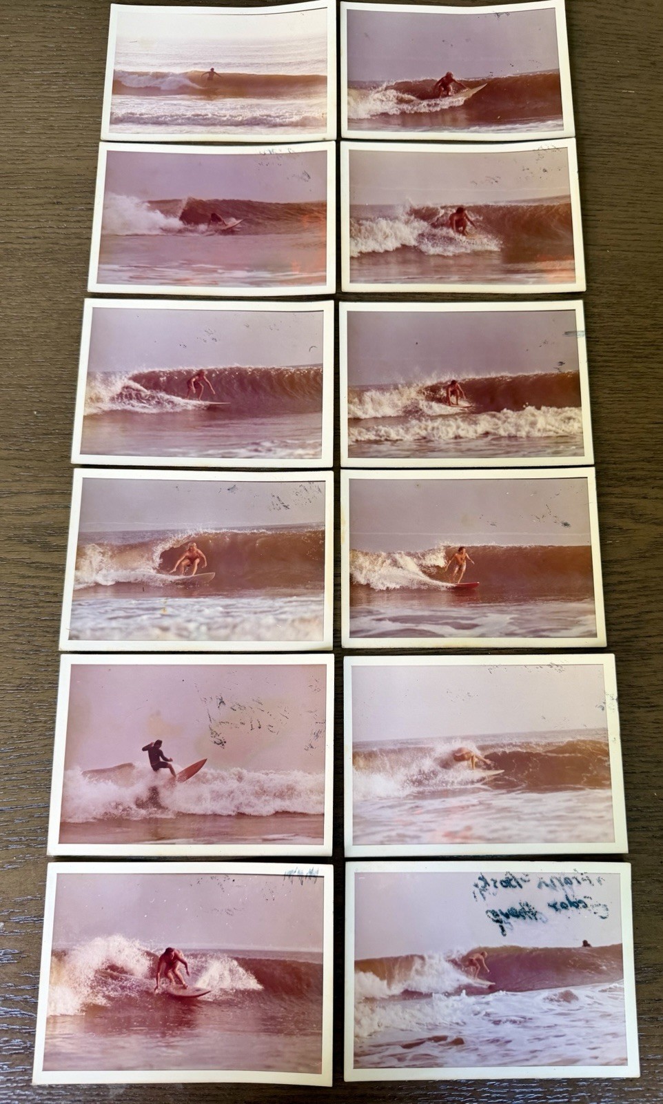 Lot Of 12 Vintage 70’s Surfing “Cedar Grove” Surf Photographs Lot Of 12 Vintage 70’s Surfing “Cedar Grove” Surf Photographs
