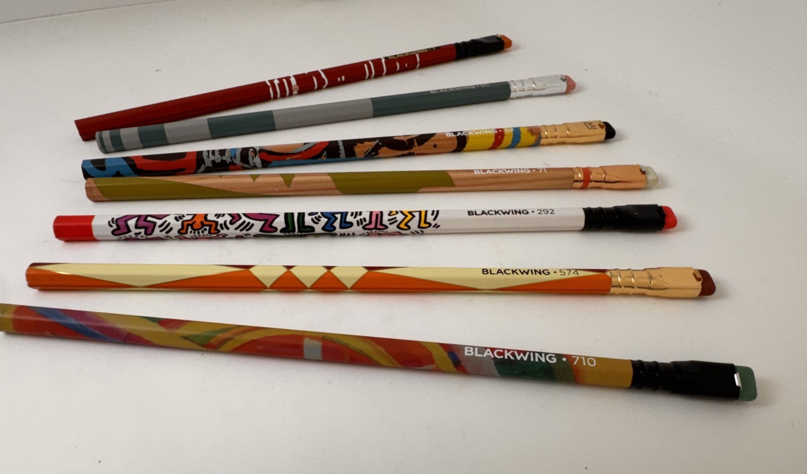 Blackwing Volumes ART Starter Set Lot of 7. Jerry Garcia. Basquiat. Haring. FLW Blackwing Volumes ART Starter Set Lot of 7. Jerry Garcia. Basquiat. Haring. FLW