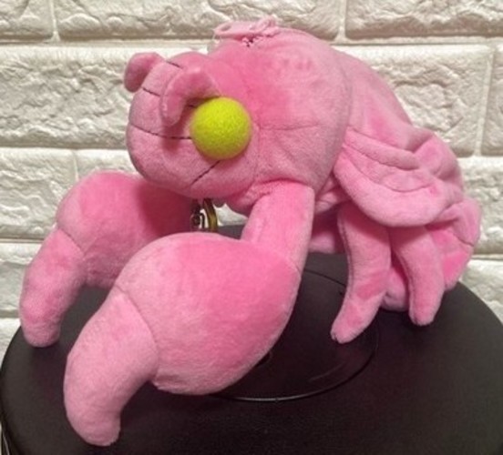 Sun-Star Stationery Pencil Case Plush Cicada Shell Pink BANDAI NAMCO Rare NEW Sun-Star Stationery Pencil Case Plush Cicada Shell Pink BANDAI NAMCO Rare NEW
