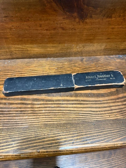 Vintage Albert Nestler No. 21 Darmstadt Slide Rule Engineering Germany with Case Vintage Albert Nestler No. 21 Darmstadt Slide Rule Engineering Germany with Case