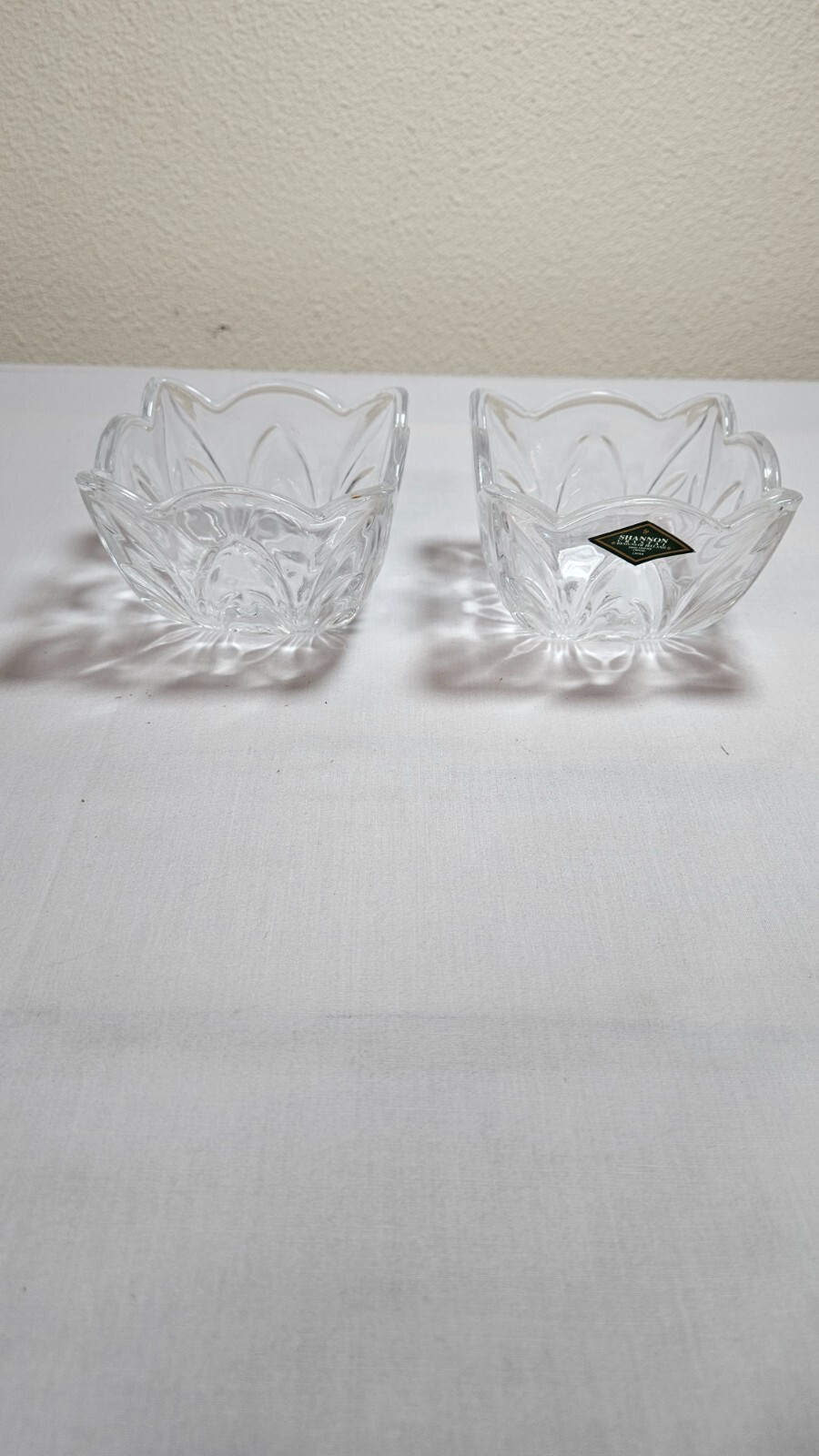 Vintage Godinger Shannon Crystal square candy dish/candle holder Vintage Godinger Shannon Crystal square candy dish/candle holder
