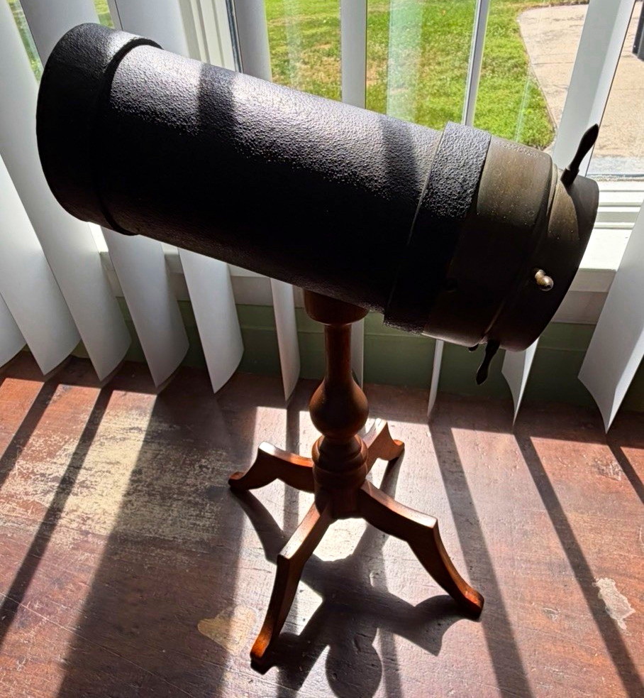 C.G Bush & Co. Providence RI Kaleidoscope Patent Reissued Nov 11 1873 Stand C.G Bush & Co. Providence RI Kaleidoscope Patent Reissued Nov 11 1873 Stand