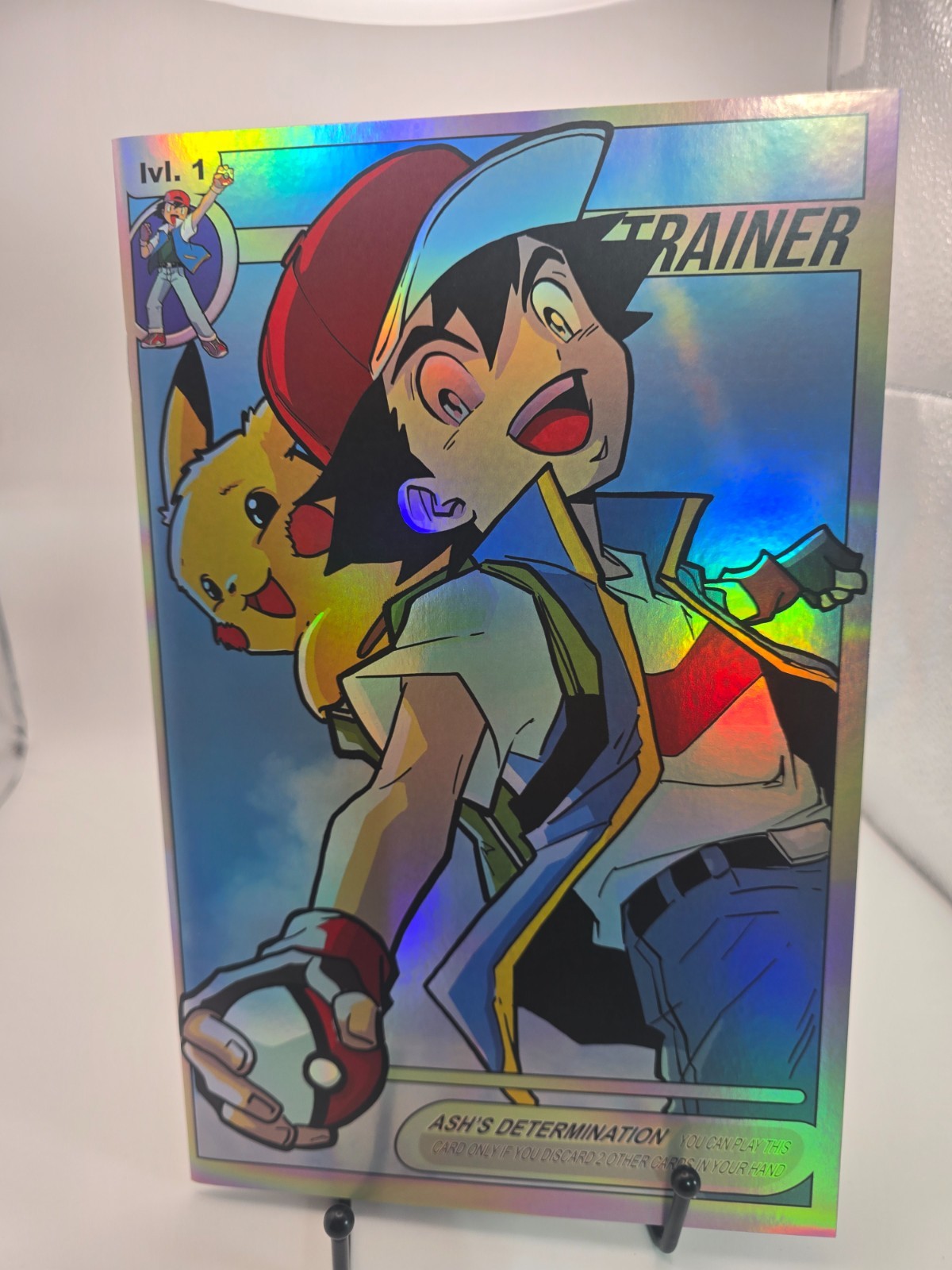 1-FAME: SATOSHI TAJIRI | (CA) MATTHEW WAITE Foil Ltd 141/151 Pokémon Ash 1-FAME: SATOSHI TAJIRI | (CA) MATTHEW WAITE Foil Ltd 141/151 Pokémon Ash