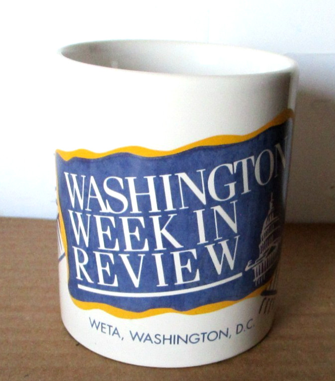 Washington Week in Review (with The Atlantic, Goldberg) coffee mug, WETA-TV Washington Week in Review (with The Atlantic, Goldberg) coffee mug, WETA-TV