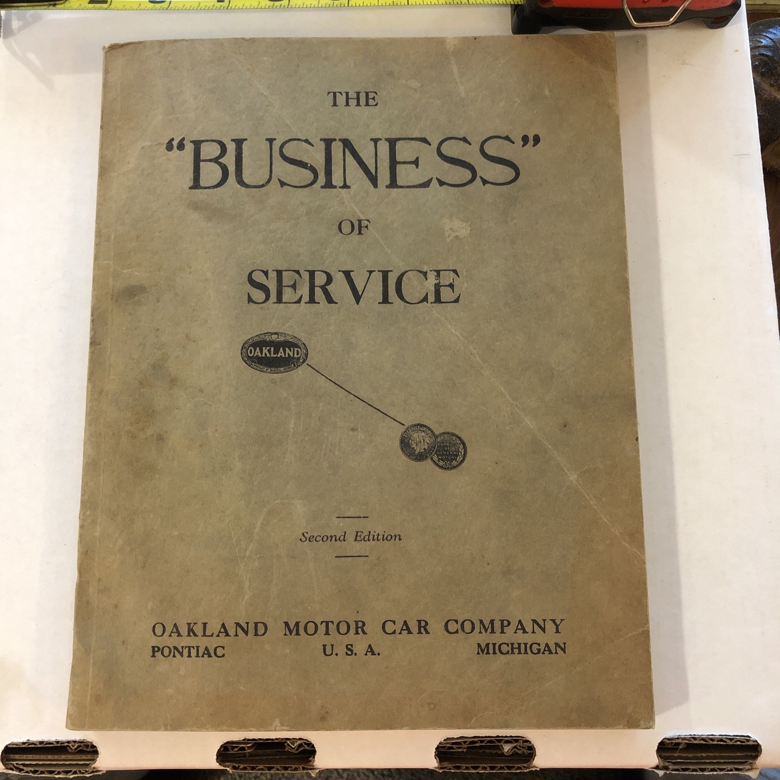 1926/27 PONTIAC Oakland Motor Car Company BUSINESS OF SERVICE Oldsmobile  1926/27 PONTIAC Oakland Motor Car Company BUSINESS OF SERVICE Oldsmobile 