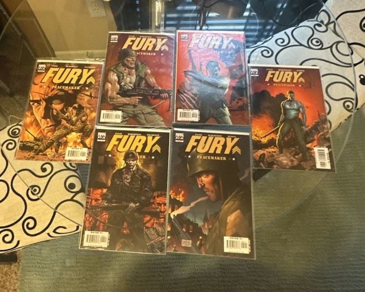 Fury: Peacemaker #1-6 Complete Comic Book Series Marvel Knights (2006)
