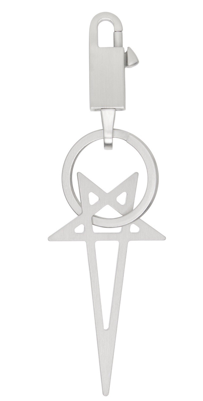 Rick Owens Hollywood Pentagram Keychain Rick Owens Hollywood Pentagram Keychain