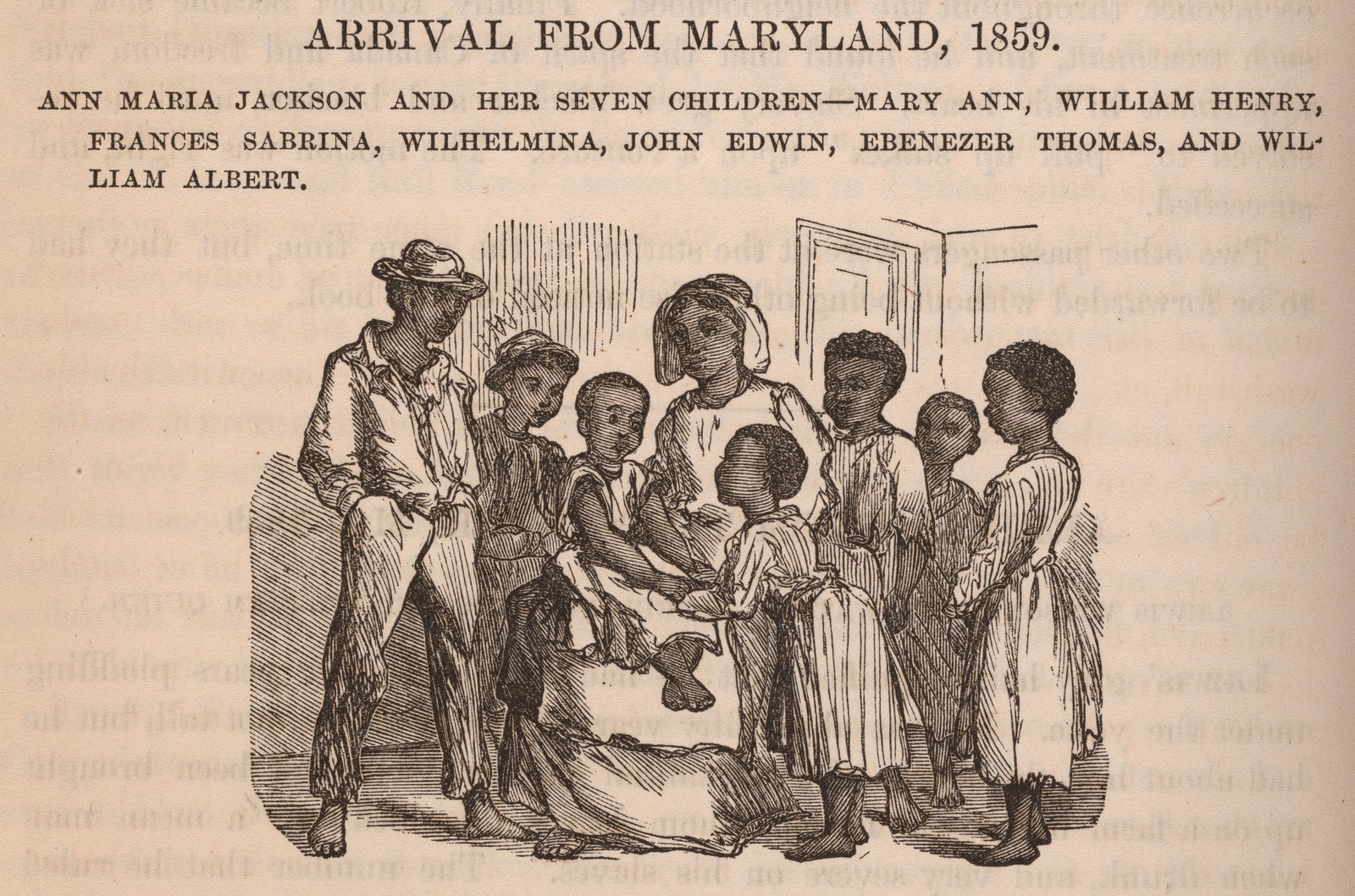 Ann Maria Jackson Escape Maryland 1859 Vintage History Photo Reprint