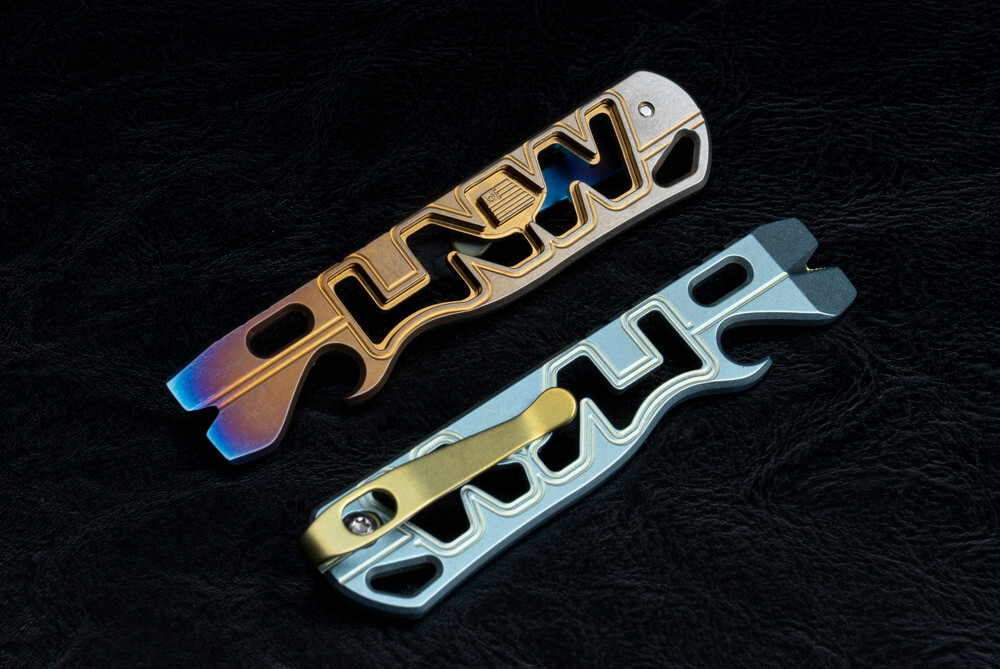 LynchNW All Access Pass v1.8 Titanium Ultralight Prybar Maker\'s Choice Anodized LynchNW All Access Pass v1.8 Titanium Ultralight Prybar Maker\'s Choice Anodized