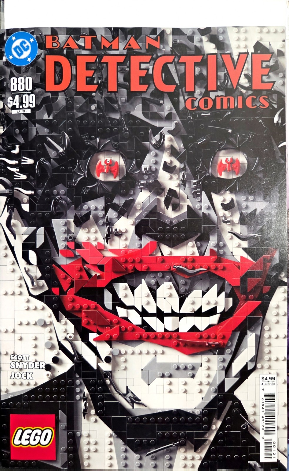 Batman Detective Comics #880 Facsimile LEGO Joker Variant New HTF Jock Cover Hot Batman Detective Comics #880 Facsimile LEGO Joker Variant New HTF Jock Cover Hot