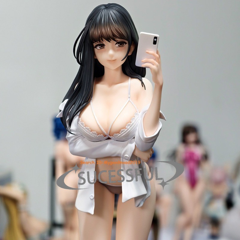 New Official 1/6 Scale Anime Selfie Girl PVC Figure Statue,Loose No Original Box