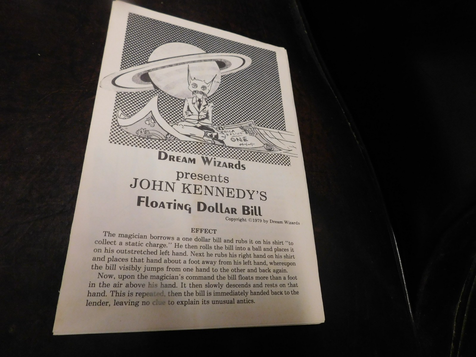 Magic Literature For Magicians Dream Wizards John Kennedy's - No Date