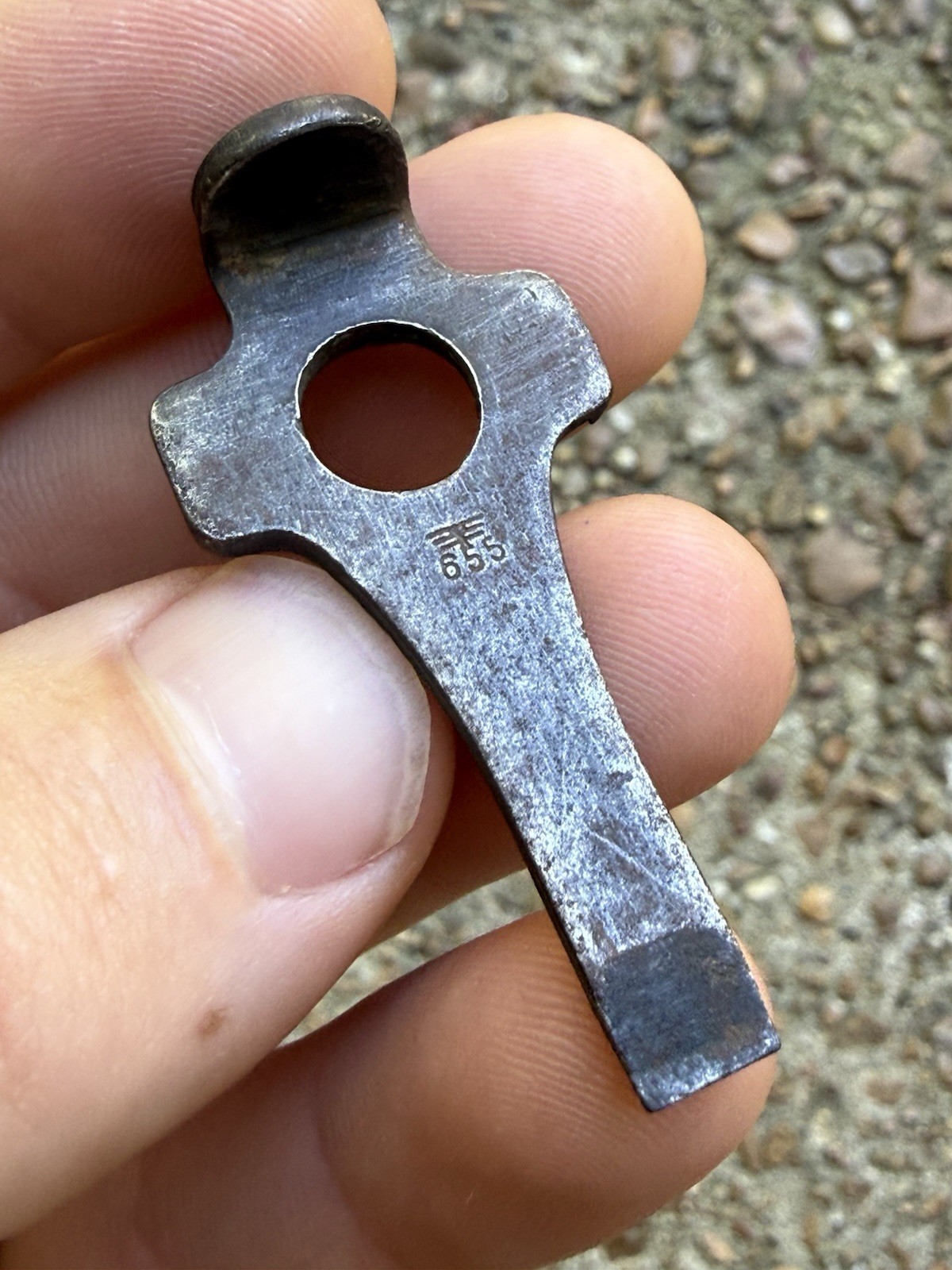E/655 1940 - 1941  Loading tool for WW2 German Luger Mauser P08 Pistol Holster