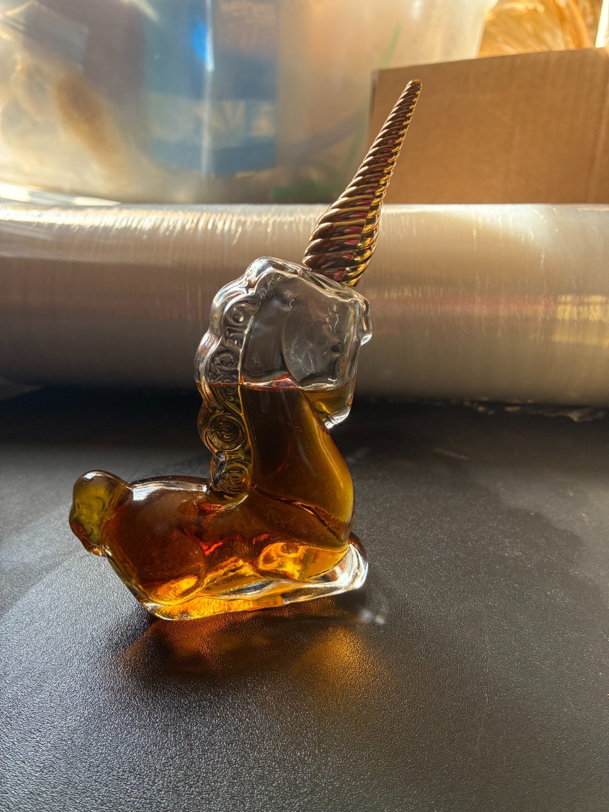 Vintage 1970's Avon Unicorn Cologne Decanter