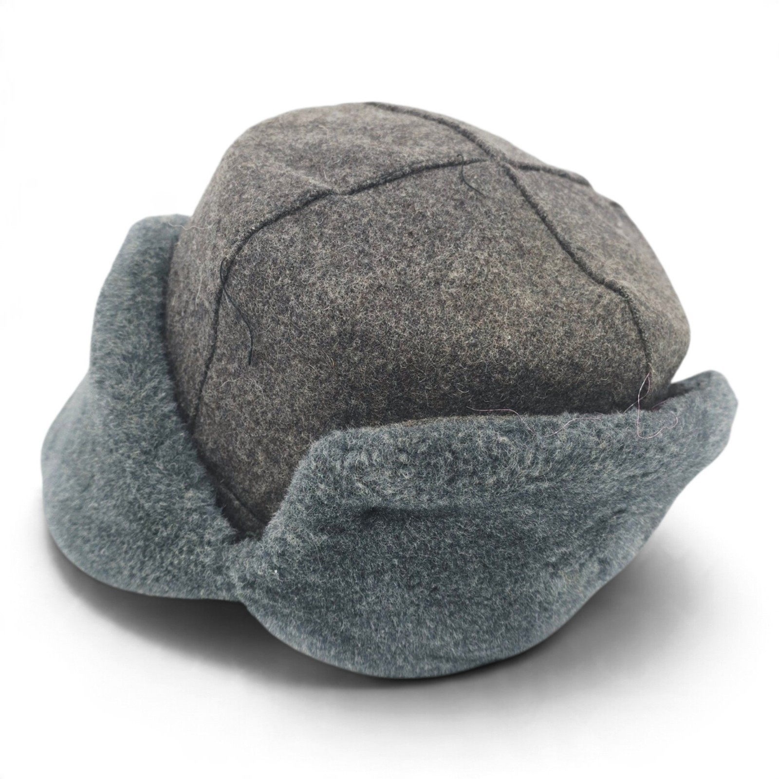 Vintage Soviet Russian Military Hat Ushanka 58cm Vintage Soviet Russian Military Hat Ushanka 58cm