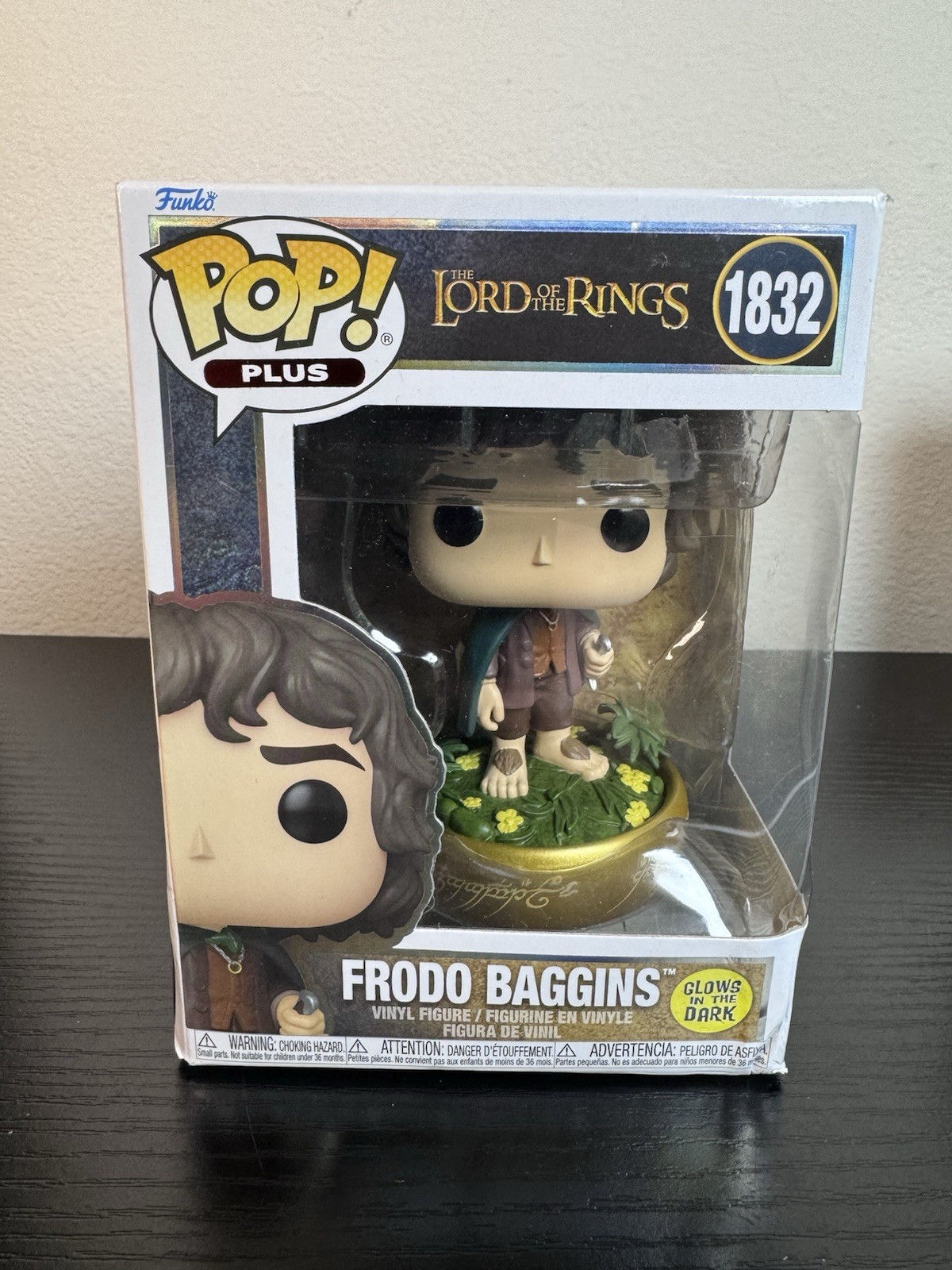 Funko Pop Plus: The Lord of the Rings - Frodo Baggins (Glow) #1832