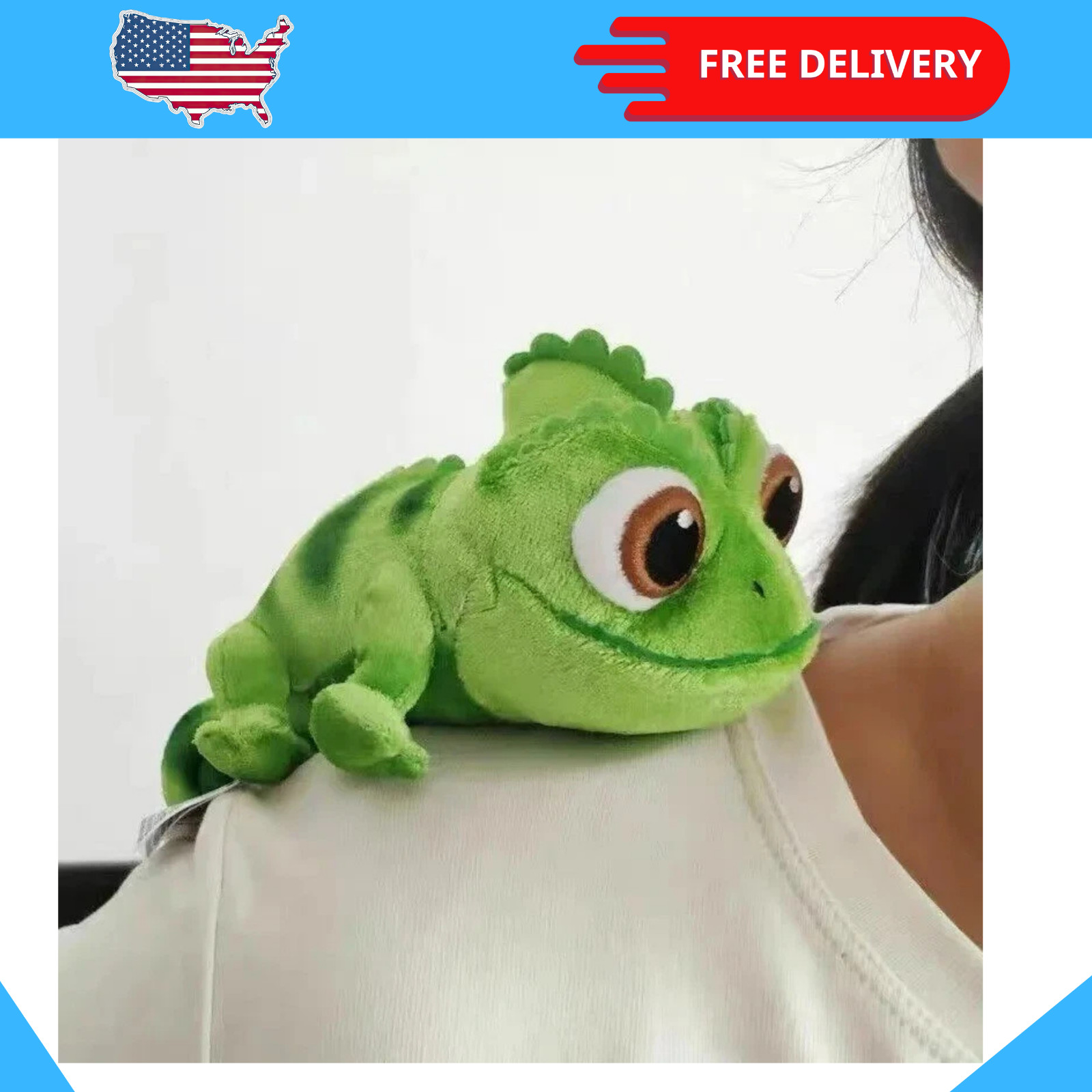 Disney Parks Tangled Pascal Shoulder Pal Magnet Magnetic Plush Toy 7 Rapunzel Disney Parks Tangled Pascal Shoulder Pal Magnet Magnetic Plush Toy 7 Rapunzel