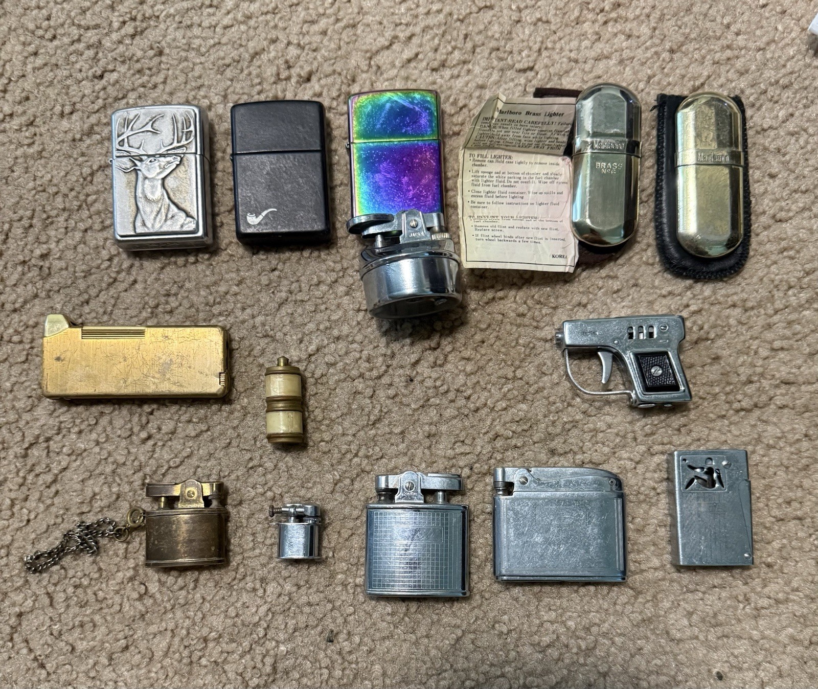 Lot of 14 Rare Vintage Lighters Various Manufacturers zippo,Ronson,Marlboro etc. Lot of 14 Rare Vintage Lighters Various Manufacturers zippo,Ronson,Marlboro etc.