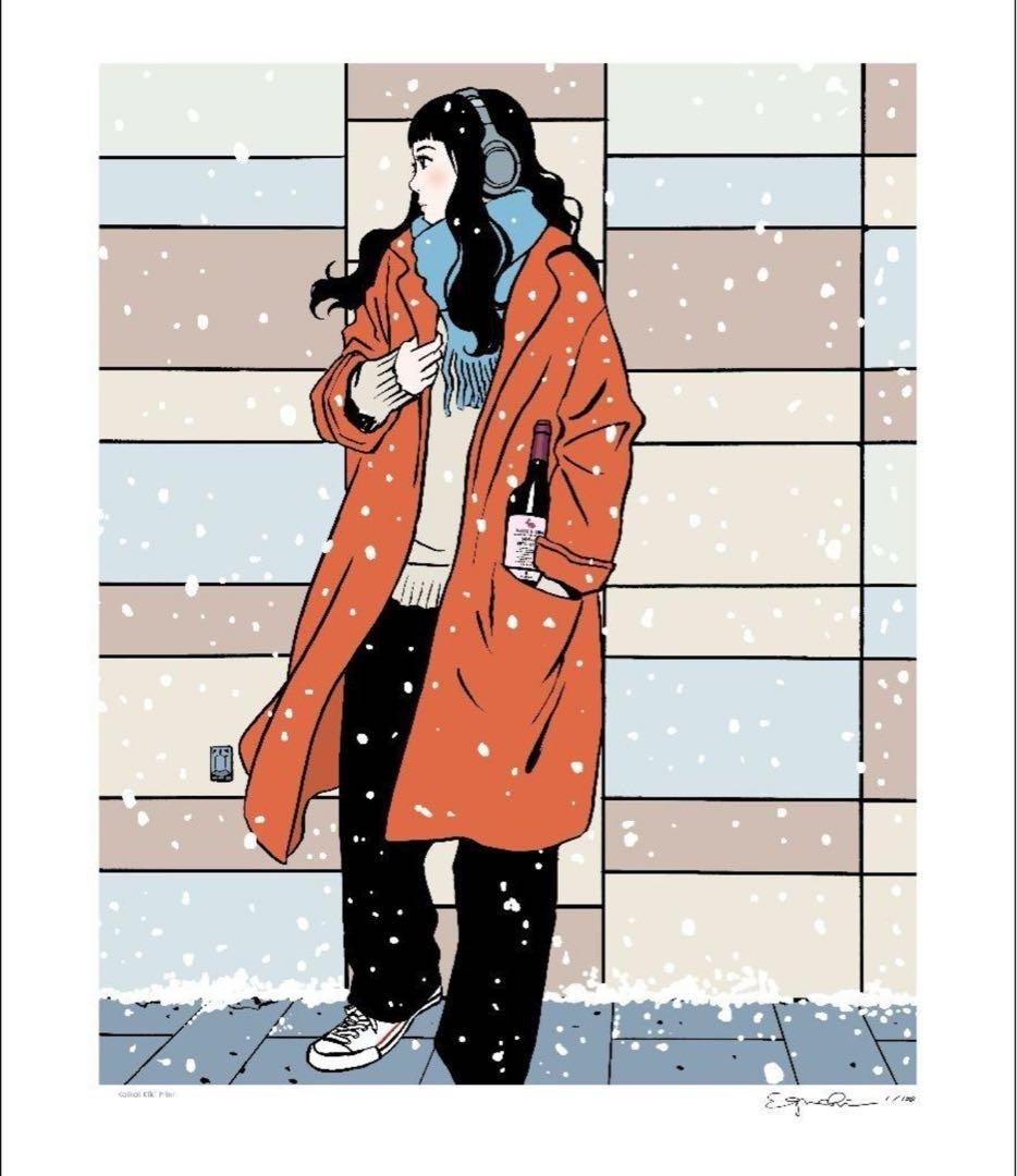 Hisashi Eguchi Edition: Signed Print \