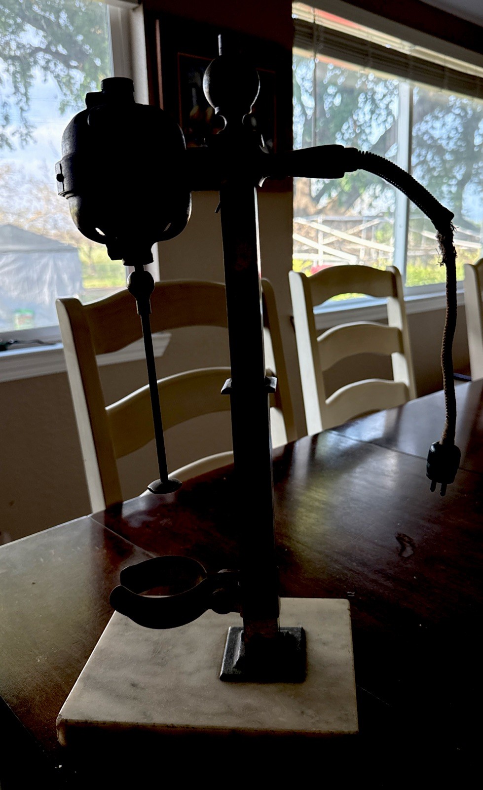 Antique Hamilton Beach Nickel Plate Milk Shake Mixer Blender Soda Jerk Marble Antique Hamilton Beach Nickel Plate Milk Shake Mixer Blender Soda Jerk Marble