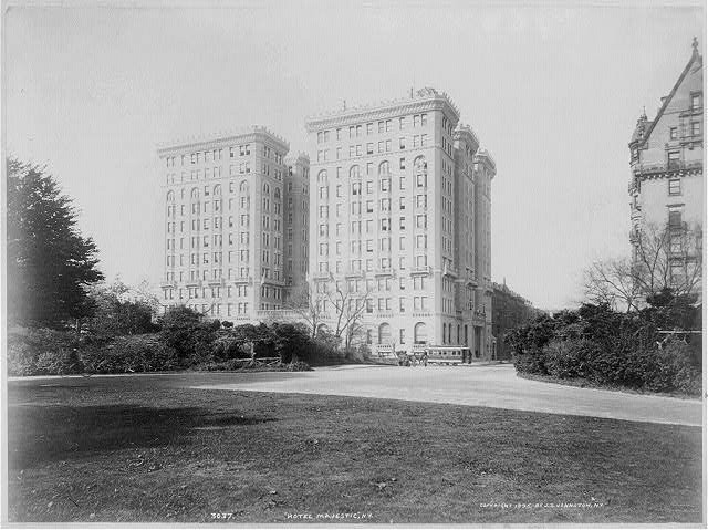 Photo:New York City NY Hotel Majestic 1890s Hotel Building