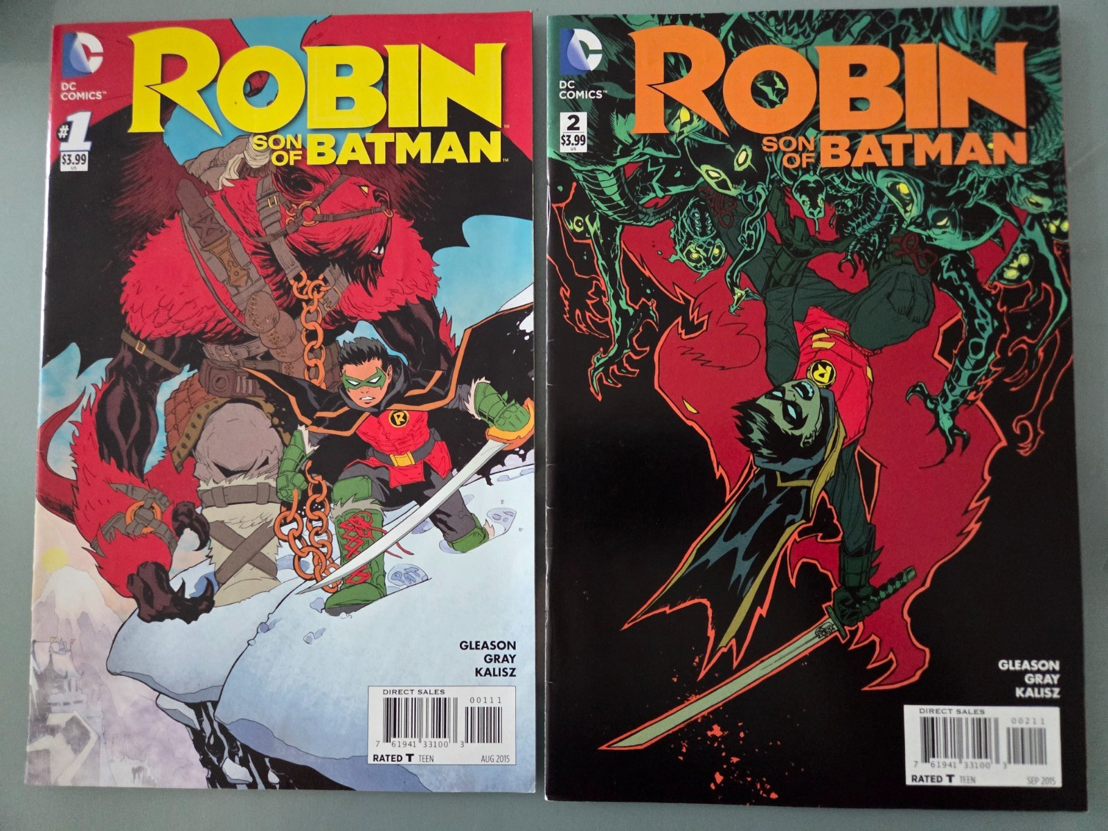 ROBIN SON OF BATMAN #1-7, 9-12 (2015) DC 52 COMICS NEAR COMPLETE DAMIAN WAYNE ROBIN SON OF BATMAN #1-7, 9-12 (2015) DC 52 COMICS NEAR COMPLETE DAMIAN WAYNE