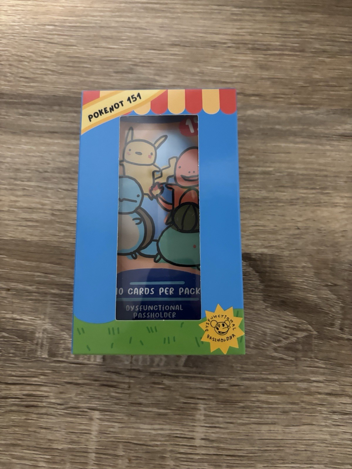 Dysfunctional Passholder Pokenots 151 Fundle Bundle Box (8 Booster Packs)