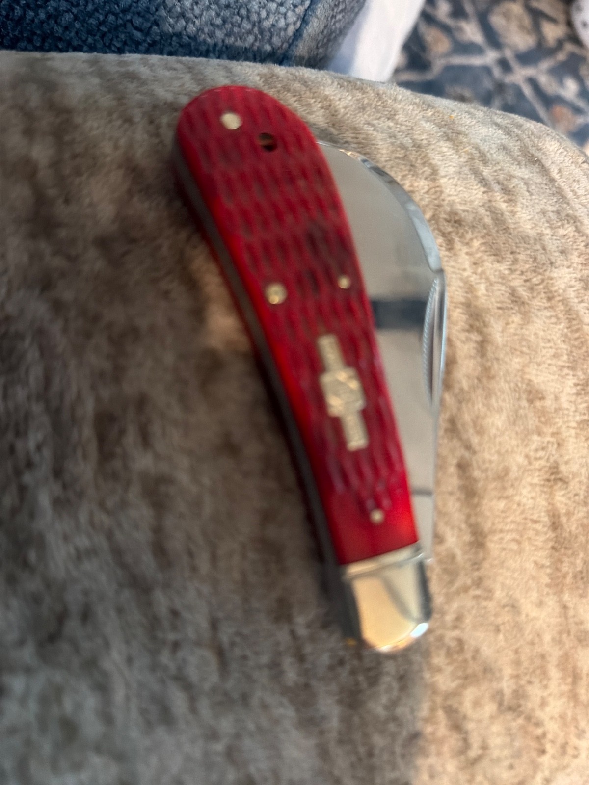 HAWKBILL KNIFE ROUGH RYDER RED BONE HAWKBILL KNIFE ROUGH RYDER RED BONE