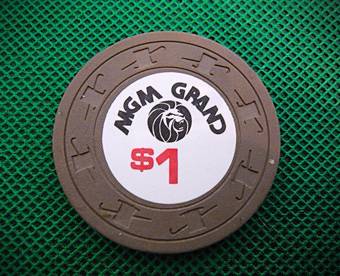 MGM Grand $1.00  Casino Chip Las Vegas Nevada. 1993
