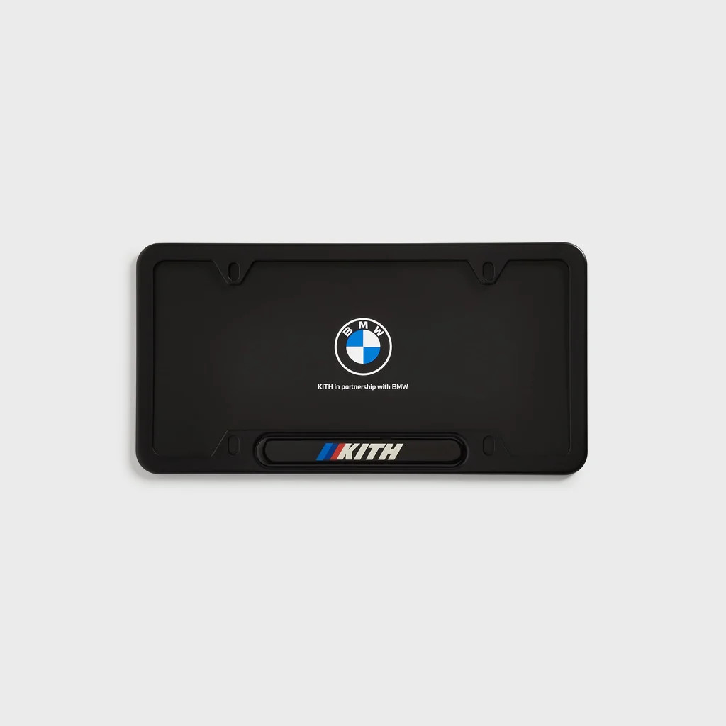Kith For BMW 2026 License Plate Holder Black (X2) Kith For BMW 2026 License Plate Holder Black (X2)