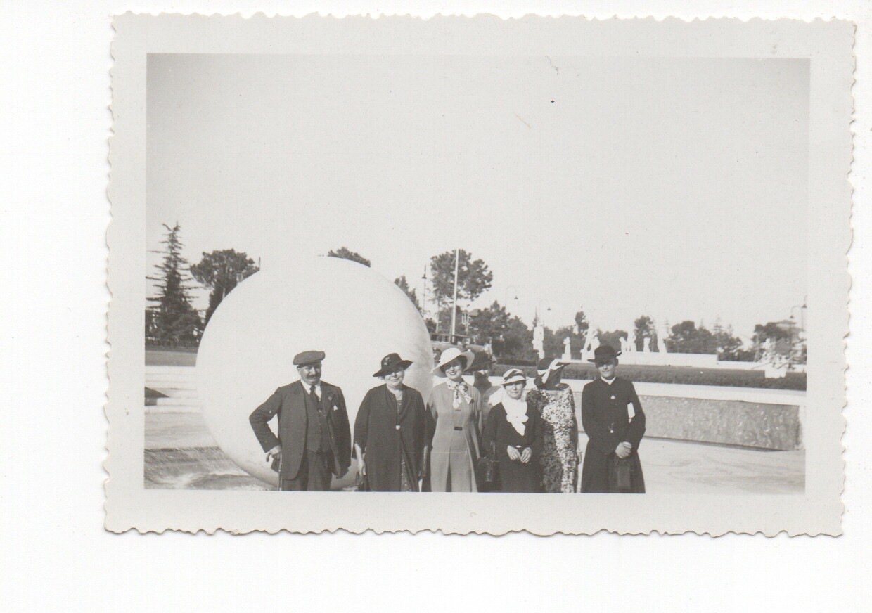 Original Photograph 1935 - Vatican Gardens, Roma, Italy - Lugda Lumiere