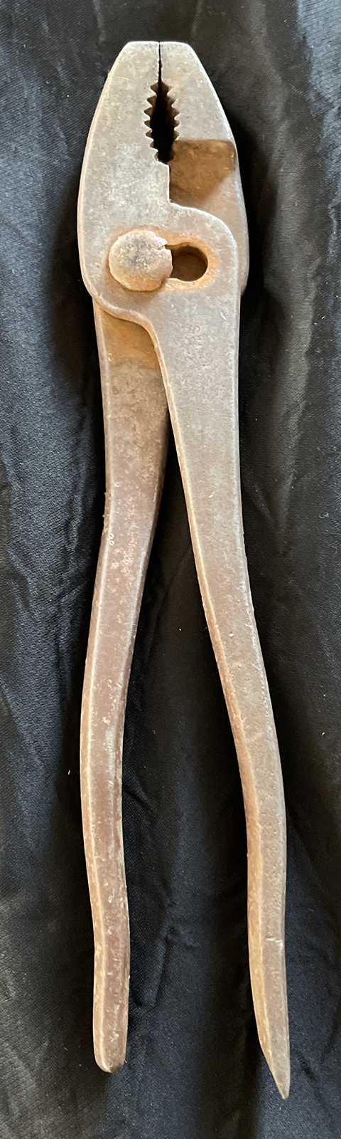 Antique/Vintage  8 Inch Slip Joint Pliers with Pry Handle and Square Nose