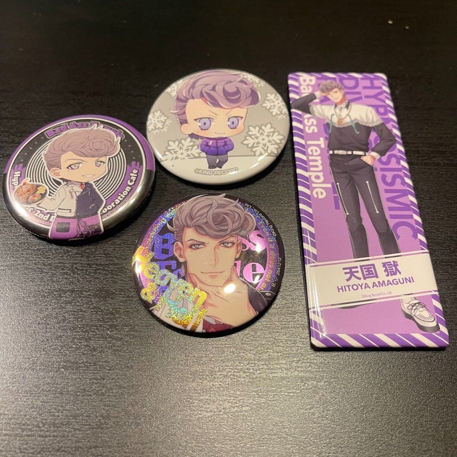 Hypnosis Mic Division Rap Battle Nagoya Division Hiyota Amaguni Lot of Badges