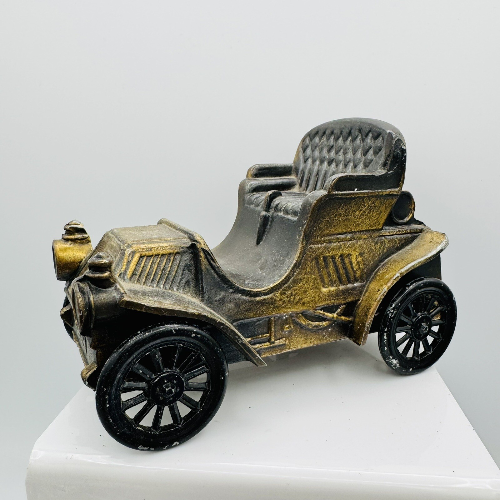Banthrico 1902 Rambler Antique Auto Metal Coin Bank 1974