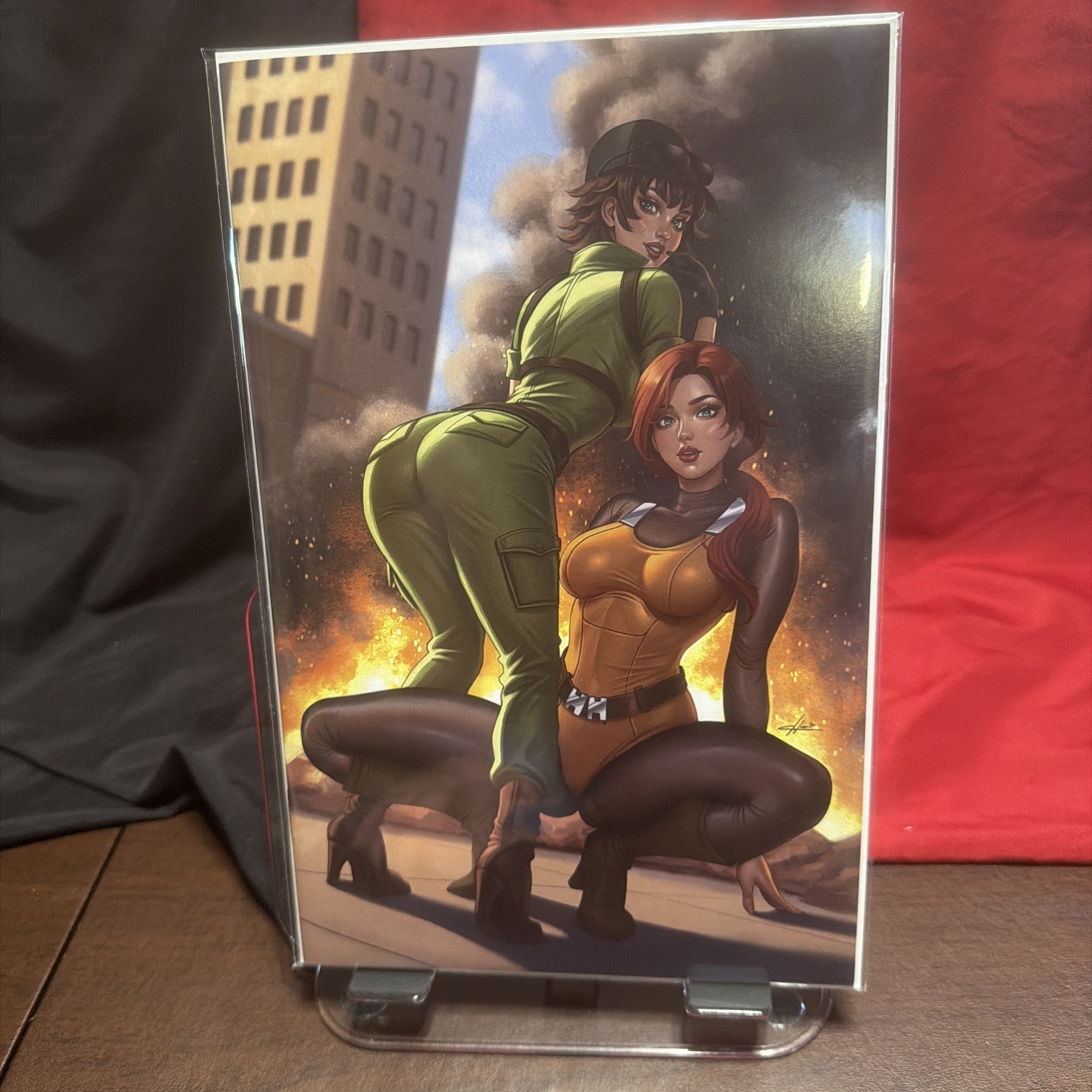 Duty Calls Girls 3 “SCARLETT & LADY JAYE” By Hanna Lam *VIRGIN NICE* RARE Duty Calls Girls 3 “SCARLETT & LADY JAYE” By Hanna Lam *VIRGIN NICE* RARE