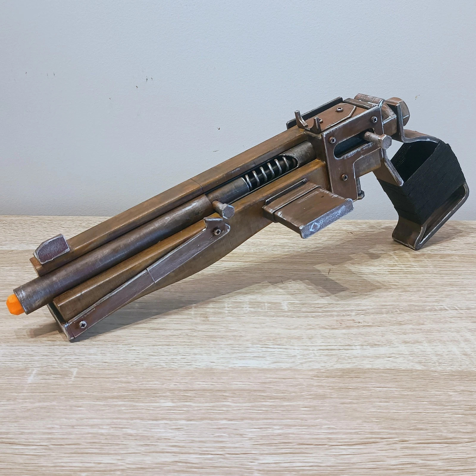 Fallout 4 Pipe Bolt-Action Blaster Prop Weathered 3D Printed