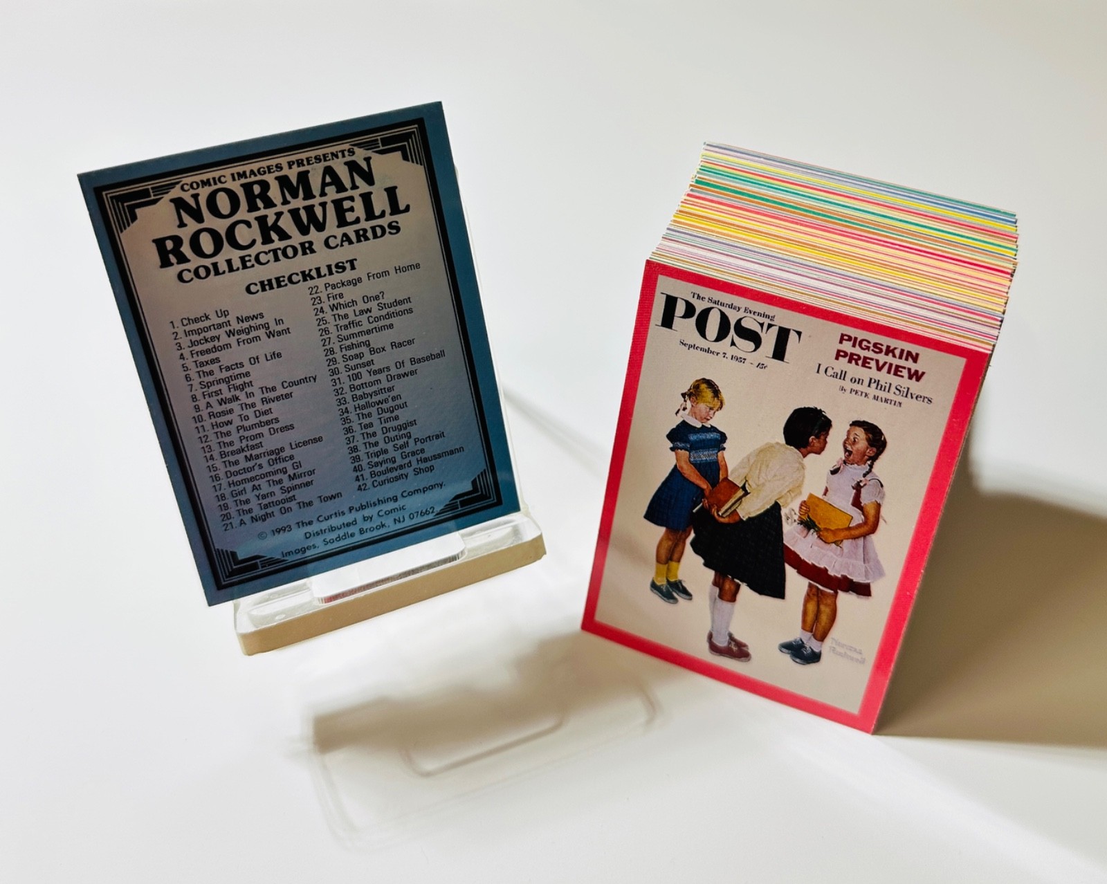 1993 Norman Rockwell 1 Saturday Evening Post Base Trading Card Set 90 Cards 1993 Norman Rockwell 1 Saturday Evening Post Base Trading Card Set 90 Cards