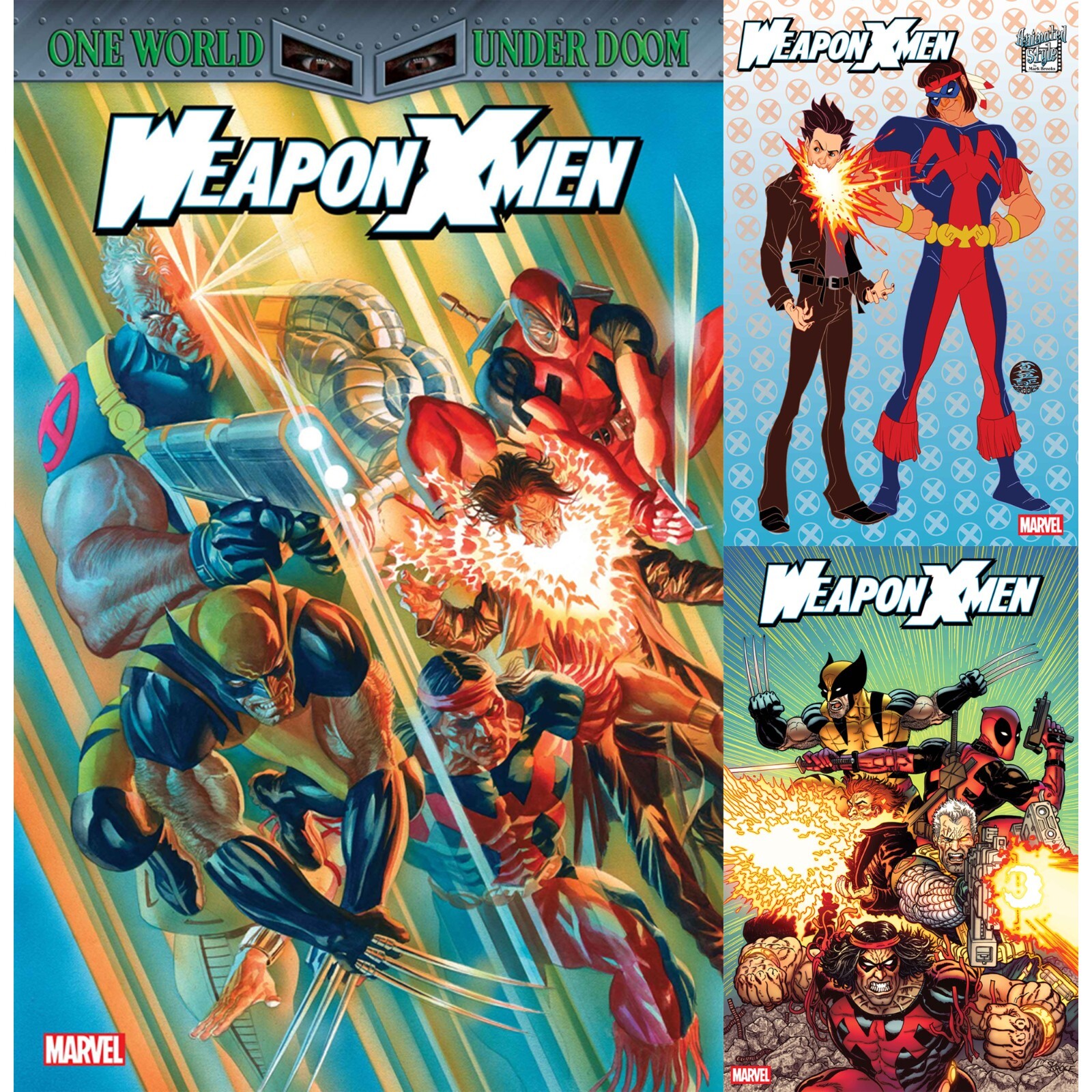 Weapon X-Men (2025) #1 2 3 4 5 Marvel Comics One World Under Doom COVER SELECT Weapon X-Men (2025) #1 2 3 4 5 Marvel Comics One World Under Doom COVER SELECT