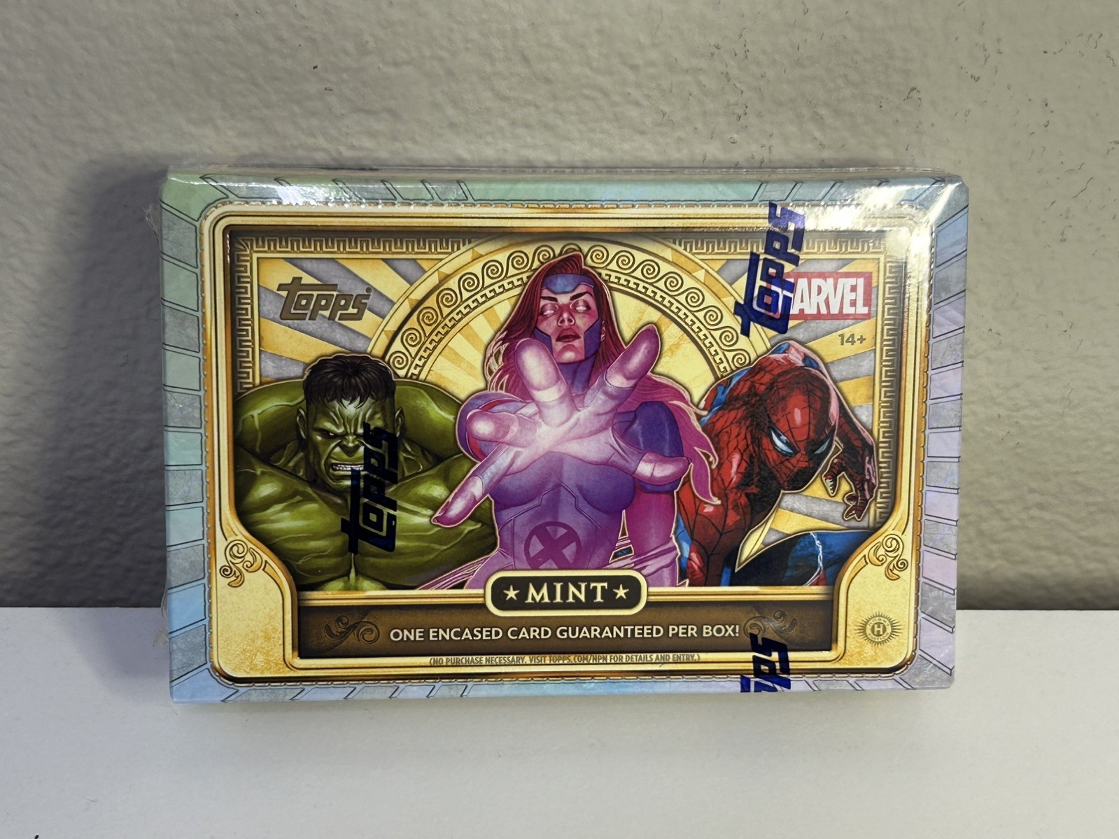 2026 Topps Mint Marvel Hobby Box in hand brand new factory sealed 2026 Topps Mint Marvel Hobby Box in hand brand new factory sealed