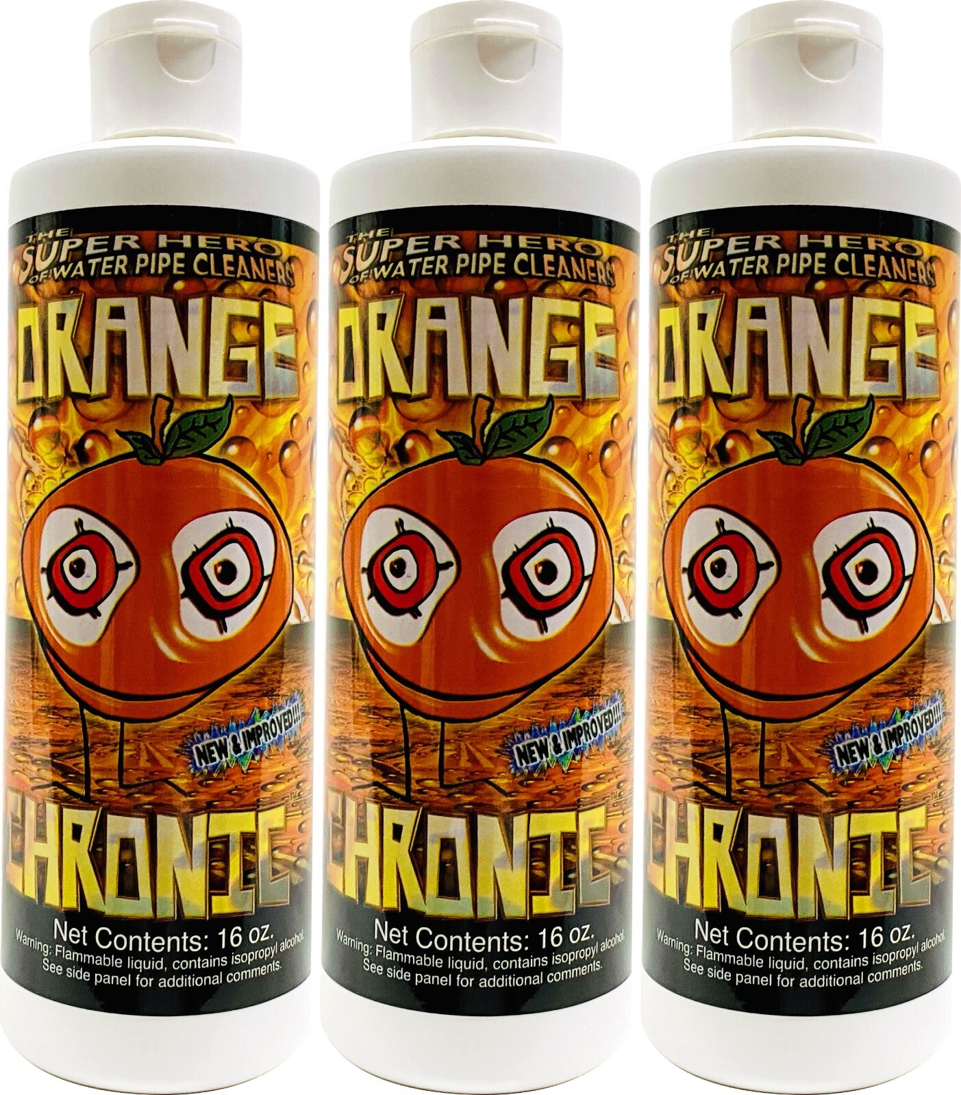 Orange Chronic Cleaner x3 16oz Bottles Orange Chronic Cleaner x3 16oz Bottles